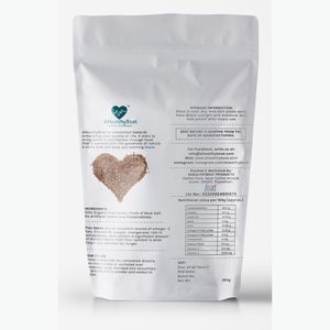 Back of pack with nutrition facts and FSSAI license